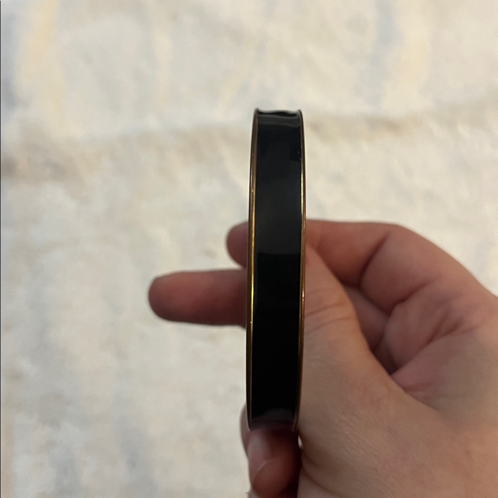 Kate Spade Black Enamel Bangle - Picture 4 of 5